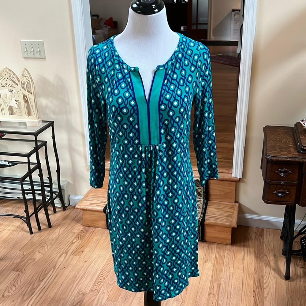 Boden size 6 tunic/dress 34” long